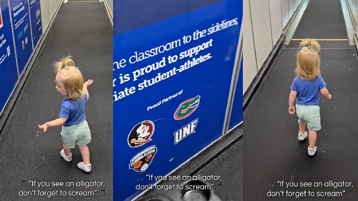 Florida Toddler Goes Viral With Heartwarming Response To Spotting An Alligator: ‘She’s Been Waiting For This’