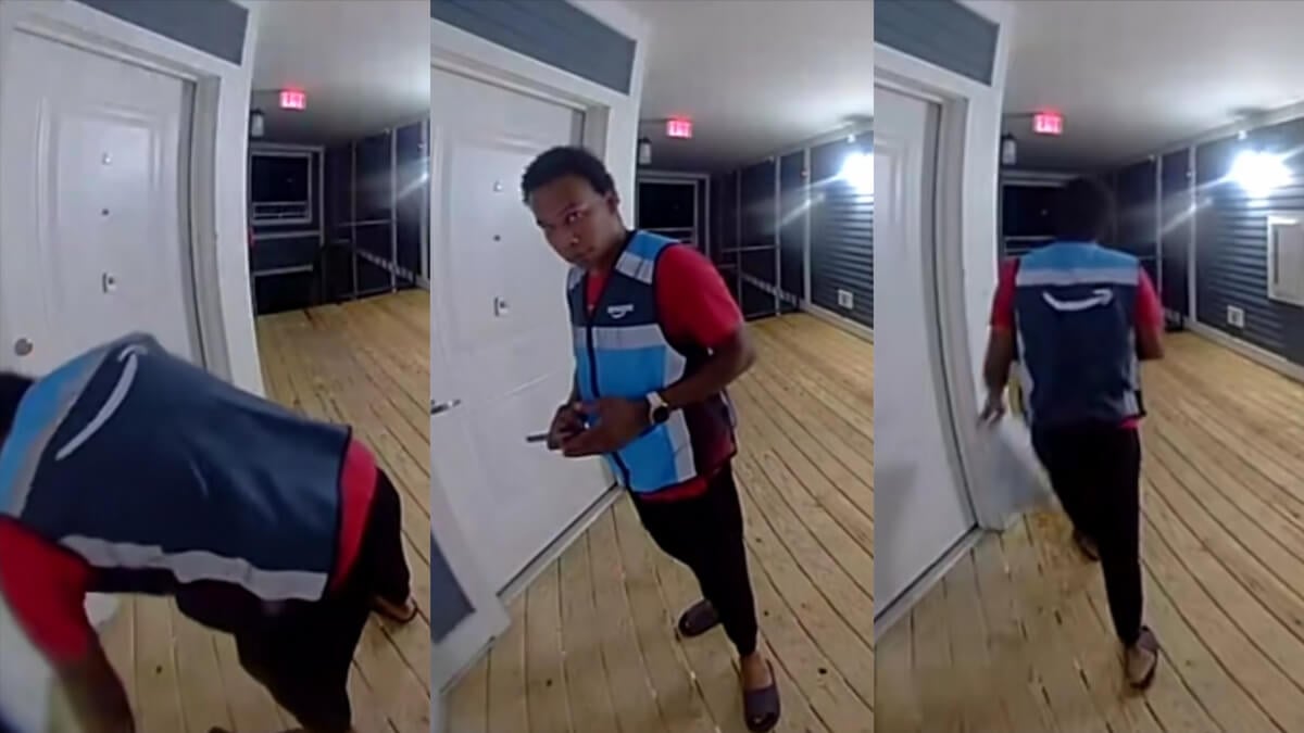 Maryland Homeowner Stunned as Amazon Driver Allegedly Snatches Back Package Moments After Drop-Off: ‘Why Do People Even Do This?’