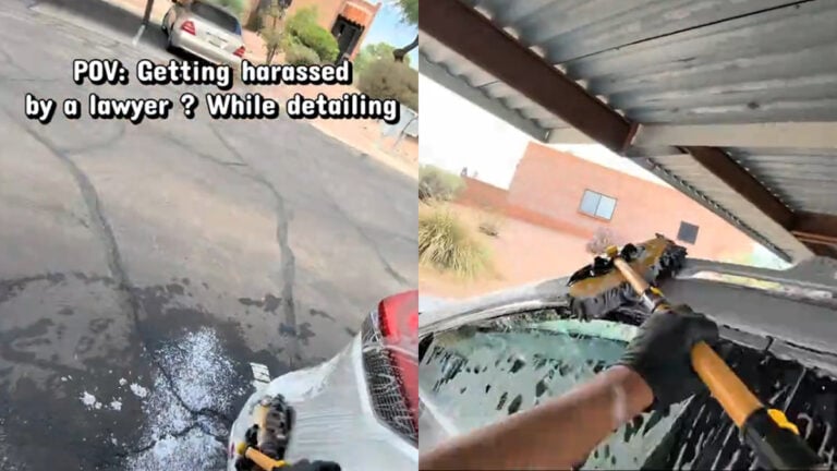 Arizona Man Says Self-Proclaimed Harvard Lawyer Harassed Him While Cleaning Car: ‘ IDK Why People Gotta Be So Miserable’ Arizona Man Says Self-Proclaimed Harvard Lawyer Harassed Him While Cleaning Car: ‘ IDK Why People Gotta Be So Miserable’