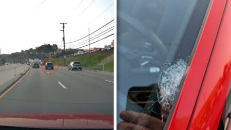Pennsylvania Man Hit by ‘Ballistic Smartphone’ While Driving on Busy Road