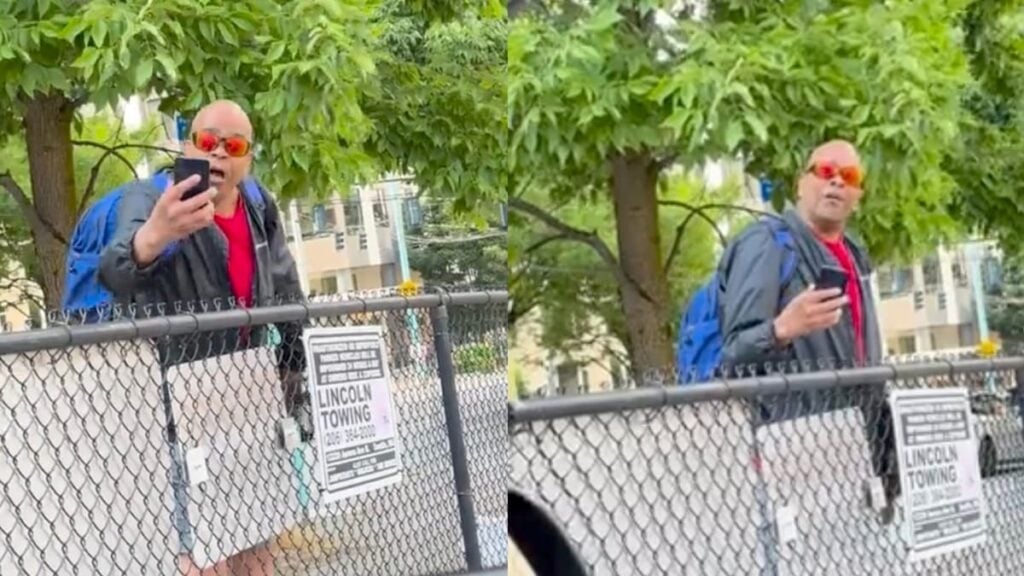 Racist Black Washington Man Slammed For Anti-Asian Rant, Says ‘Go Back to Your Country’: ‘Rambling Delusions of an Unwell Man’ A picture of the racist Washington man.