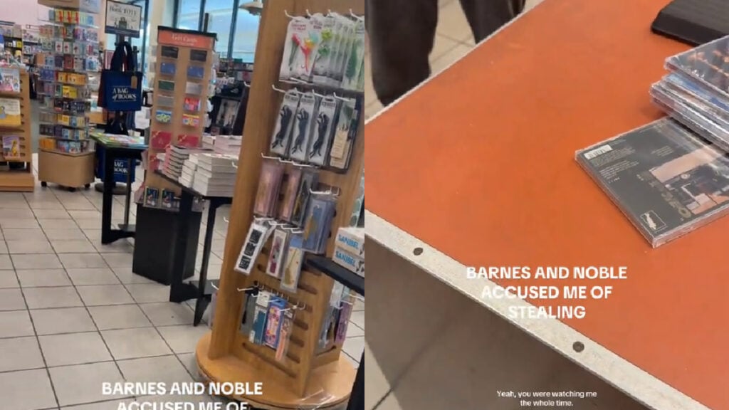 Florida Woman Accuses Barnes & Noble of Racially Profiling Her After Alleged CD Theft: ‘Lady followed me around the store and called for backup’ Florida-Woman-Accuses-Barnes-Noble-of-Racially-Profiling-Her-After-Alleged-CD-Theft