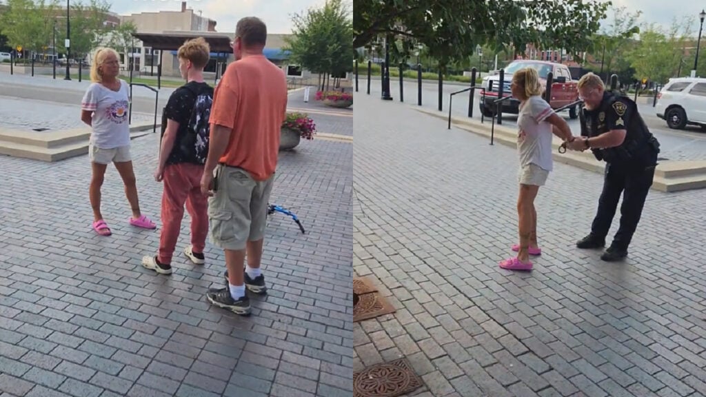 Indiana Man With Parkinson’s Harassed By Local, Passing Teenager Defends Him in Viral Video: ‘What is the threat, boy?’ Indiana-Man-With-Parkinsons-Harassed-By-Local-Passing-Teenager-Defends-Him-in-Viral-Video