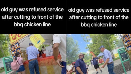 ‘You Wanna Dance, Old Man?’: Entitled Utah Old Timer Cuts in Front of People in Line, Prompting Heated Confrontation Entitled Utah Old Timer Cuts in Front of People in Line, Prompting Heated Confrontation