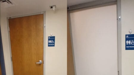 Arizona Resident Opens Hospital Bathroom Door and Finds a Wall: ‘Hit It With a Sword, It’s a Hidden Room’ Arizona Resident Opens Hospital Bathroom Door and Finds a Wall: ‘Hit It With a Sword, It’s a Hidden Room’