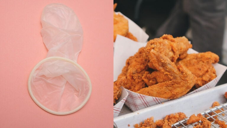 Texas condom chicken popeyes