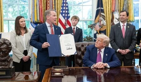 Sen. Jon Husted at the White House