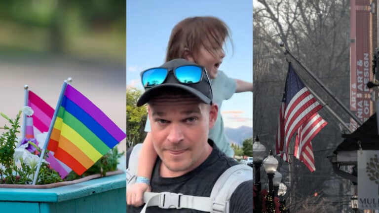 Utah dad pride flag
