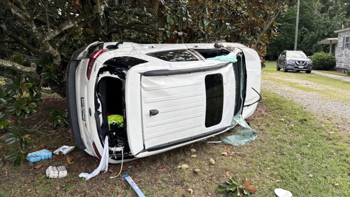 Virginia Man Who Says He Lost His Job Survives Crash That Sends His Car Rolling 3 Times: ‘I’m Very Lucky To Be Alive’