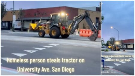 Video Shows California Man Allegedly Stealing Tractor in Broad Daylight: ‘Deeper Meaning to This’ California man allegedly steals tractor in broad daylight