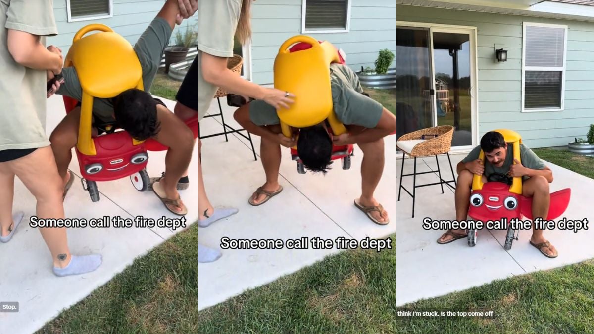 Florida Man Gets Stuck in Toddler Car, and Even Walmart Has Questions: ‘How Did We Get Here’