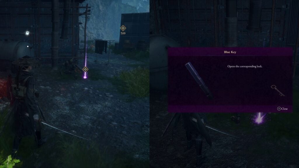 Blue Key Location