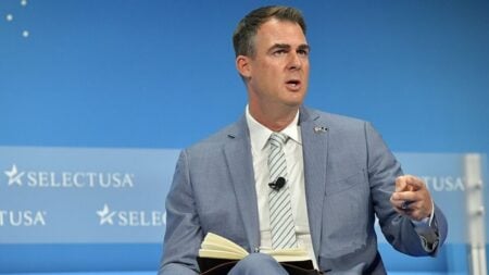 Oklahoma Gov. Kevin Stitt Warns Against Trump’s Push to ‘Federalize’ Elections: ‘It’s called treason’ Oklahoma Gov. Kevin Stitt Warns Against Trump's Push to 'Federalize' Elections 'It's called treason'