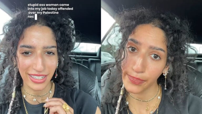 Missouri Woman Says Karen Harassed Her for Wearing Palestinian Necklace: ‘She Actually Hatecrimed You’ Missouri Woman Says Karen Harassed Her for Wearing Palestinian Necklace: ‘She Actually Hatecrimed You’