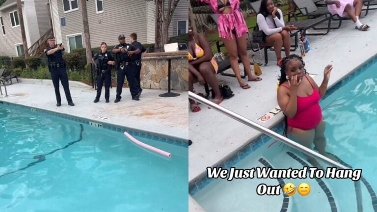 South Carolina Pool Party Swarmed by Armed Police After False Weapons Report: ‘The Person Who Called Needs to Be Arrested for Lying’ South Carolina Pool Party Swarmed by Armed Police After False Weapons Report: ‘The Person Who Called Needs to Be Arrested for Lying’