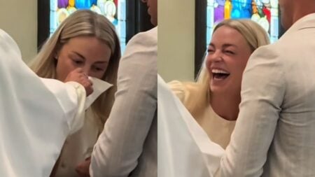 Rhode Island Bride Mistakes Priest’s Holy Cloth for Tissue, Dries Her Tears