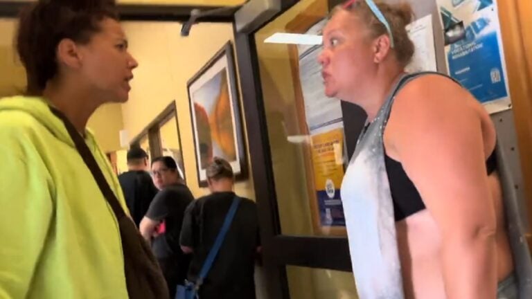 Racist Karen Breaks Out Racial Slur After Being Cut in Line at Oklahoma DHS Office: ‘Thankfully, Staff and Law Enforcement Stepped In’ Racist-Karen-Breaks-Out-the-N-Word-After-Being-Cut-in-Line-at-Oklahoma-DHS-Office
