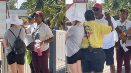 Georgia Family Threatens to Assault Woman After Claiming She Touched Their Child: ‘Making Themselves Look Bad’ A picture of the Georgia family.