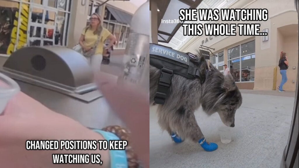 Florida Woman’s Creepy Shopping Center Encounter Caught on Video: ‘I’d Call Security’