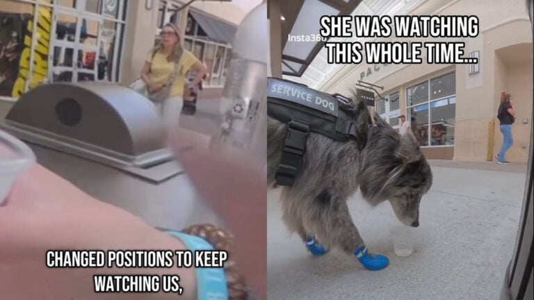 Florida Woman’s Creepy Shopping Center Encounter Caught on Video: ‘I’d Call Security’