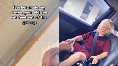 Maine Mother Exposes Teacher for Allegedly Making Her Son Eat from the Garbage: ‘This Is Insane’ A picture of the Maine mom and her son.
