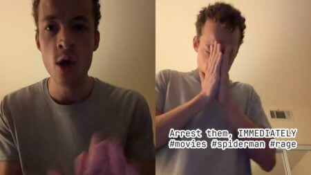California Man Melts Down Over ‘Criminal’ Moviegoers Ruining Spider-Man Screening: ‘Brother, You’re Underreacting’ California Man’s Meltdown Over Spider-Man Moviegoers Sparks Outrage: ‘Brother You’re Underreacting’