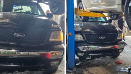 Runaway Truck Plows Into Michigan Auto Shop