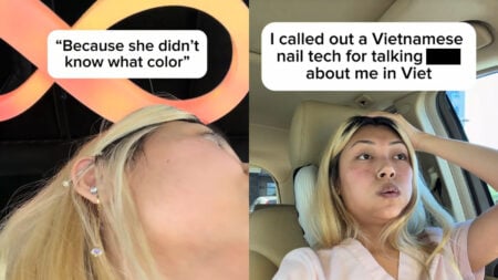 Washington Nail Tech Talks Trash in Vietnamese, Then Gets Caught: ‘They Need Some Etiquette Training’ Washington Nail Tech Talks Trash in Vietnamese, Then Gets Caught: ‘They Need Some Etiquette Training’