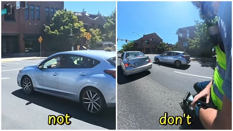 ‘I Will Not’: Oregon Woman Confronts Delivery Worker for Riding Electric Unicycle on the Road Oregon unicycle delivery driver confrontation