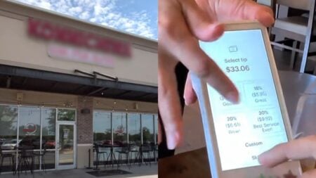 North Carolina Restaurant Server Shown Forcing Customer to Tip: ‘That Explains Why It’s Empty’ North Carolina Restaurant Server Shown Forcing Customer to Tip