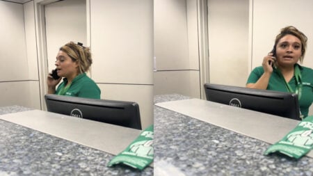 Texas Frontier Employee Greets Woman with Attitude When She Demands Her Alleged Stolen $1,000 Back: ‘I Have a Feeling She Took the Money’ Texas Frontier Employee Greets Woman with Attitude When She Demands Her Alleged Stolen $1,000 Back