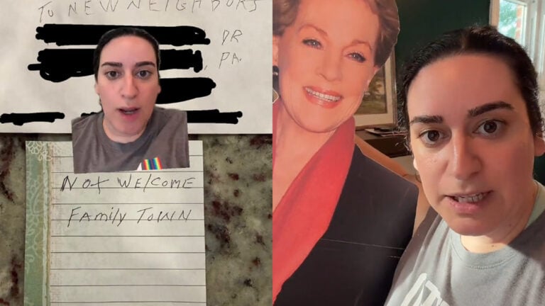 Pennsylvania Woman Receives Hateful Letter After Moving Into New Home: ‘100% Was a Threat’ Pennsylvania Woman Receives Hateful Letter After Moving Into New Home: ‘100% Was a Threat’