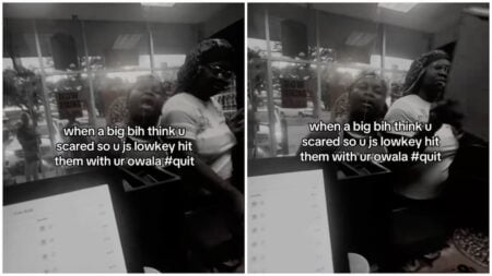 Texas pizza shop confrontation