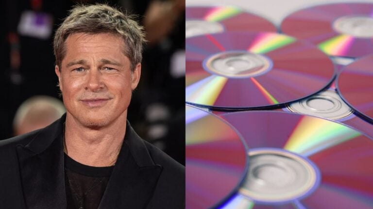 Oklahoma Actor Brad Pitt’s Surprising Reason for Avoiding Adult Movies Sparks Online Mockery: He Is Back on the Drink Again All Right’ A picture of Oklahoma actor Brad Pitt and some CDs.