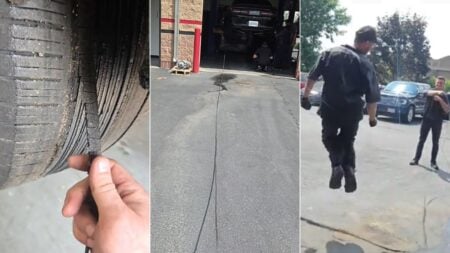 Colorado Mechanic Shows Rapunzel-Long Tire String, Decides To Jump Rope With It: ‘Repurpose It and Crochet a Sweater’ Colorado Mechanic Shows Rapunzel-Long Tire String, Decides To Jump Rope With It