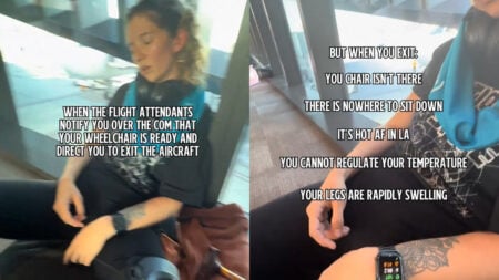California Wheelchair User Says Airline Put Her Life at Risk: ‘Airports Are the Literal Scum of the Earth’