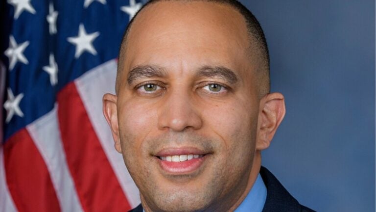 House Minority Leader Hakeem Jeffries of New York said dramatic Supreme Court reform is necessary and left all options open if Democrats gain power. The Atlanta remarks quickly drew online pushback.