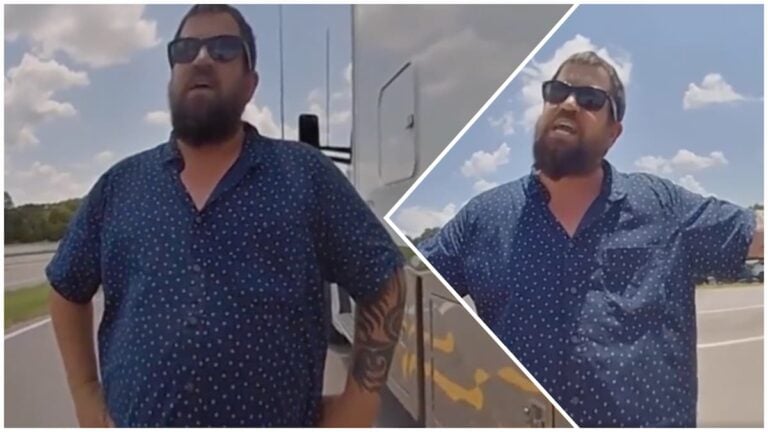 ‘We’re Gonna Have Fun With You’: Texas Trucker Corrects Officer During Explosive Traffic Stop Over License Plate Texas traffic stop