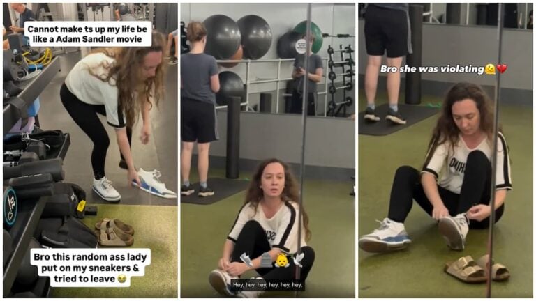 ‘Excuse Me, Miss?’: Woman Tries to Leave New York Gym Wearing Someone Else’s Jordans New York gym incident, Air Jordans