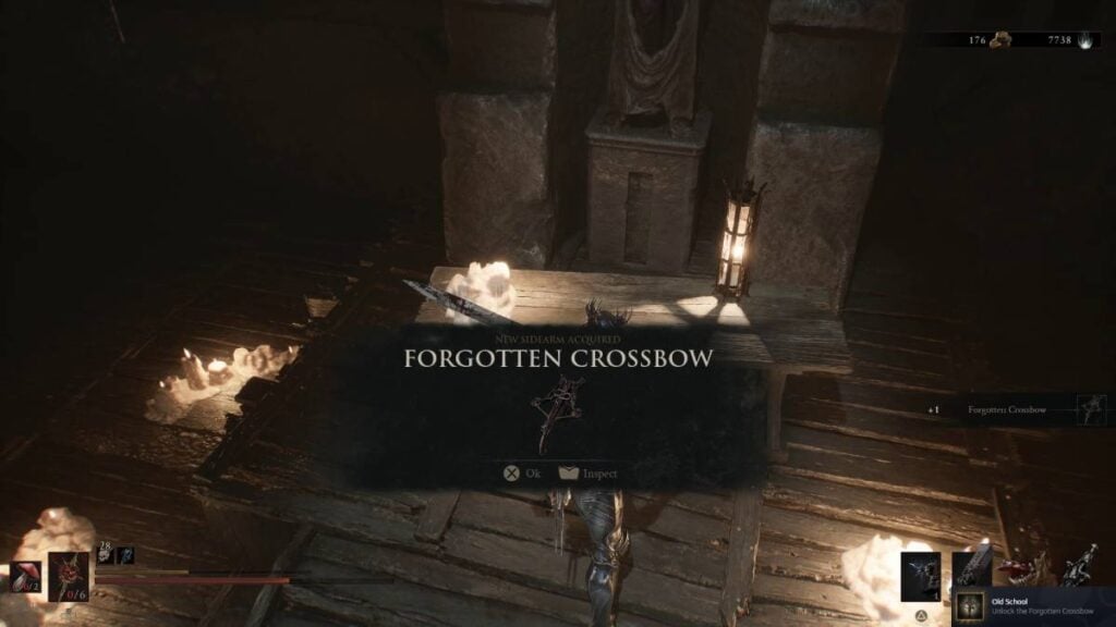 Forgotten Crossbow Unlock