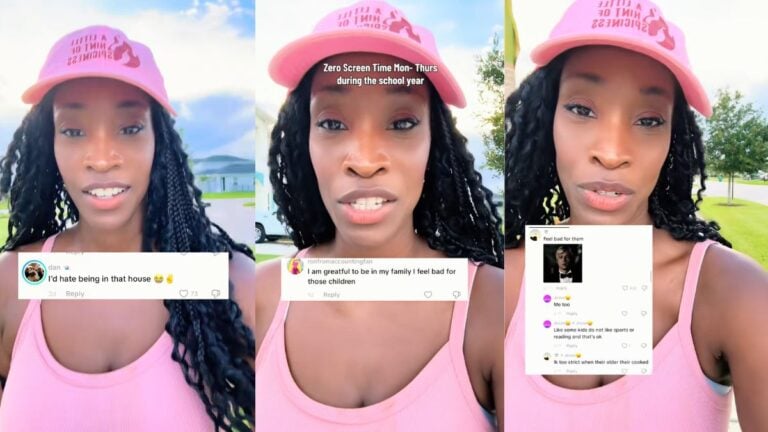 Florida mom defends her children's daily reading and sports routine after online backlash calling the schedule abusive.