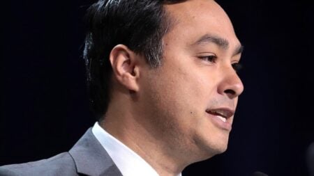 Texas Rep. Joaquin Castro posts photos and details from an inspection of the San Antonio ICE Check-In facility, claiming agents are targeting hardworking people rather than serious offenders. Replies are pouring in.