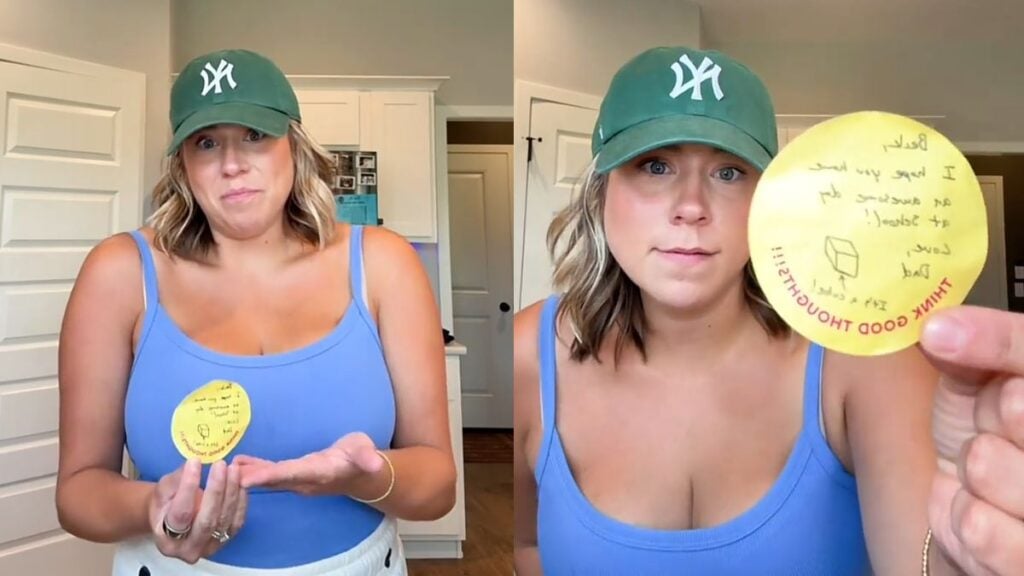 Indiana Woman Mocks Husband’s Cute Note to Their Son, Internet Tells Him To Divorce Her: ‘I Hope He Finds His Dream Woman One Day’ Indiana Woman Mocks Husband’s Cute Note to Their Son, Internet Tells Him To Divorce Her