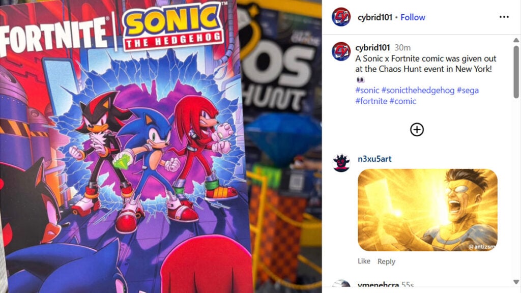 Fortnite Leak Reveals Sonic Is Finally Coming Alongside Mega Man, Roblox, and Other 'Gaming Legends'