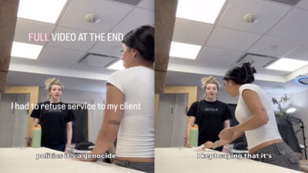 Virginia Brow Artist Refuses Service to Client Over Her Israeli Beliefs: ‘She 100% Targeted You’ Virginia Brow Artist Refuses Service to Client Over Her Israeli Beliefs