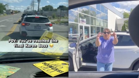 Ohio Man Says ‘Final Karen Boss’ Brake-Checked Him, Then Reached Into His Car: ‘That’s Assault’ Ohio Man Brake-Checked by Karen, Who Then Reaches in His Vehicle After Him