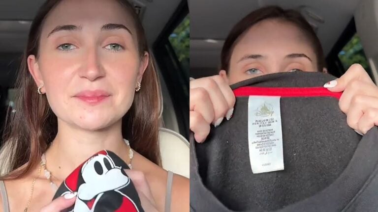 Florida Woman Says Walmart Accused Her of Stealing Her Own Disney Sweatshirt