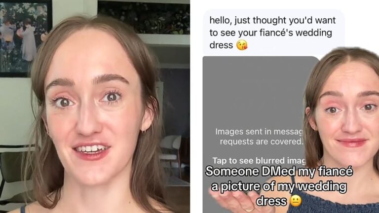 Ohio Bride-To-Be Says Random Woman Messaged Her Fiancé and Almost Spoiled Her Wedding Dress