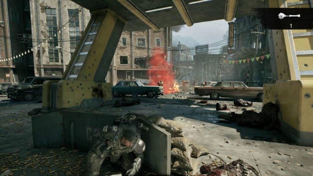Gears of War E-Day Campaign Map