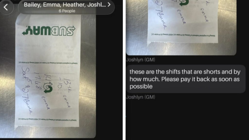 Ohio Manager Allegedly Tells 16-Year-Old Minimum-Wage Worker to Pay Back Cash Shortages